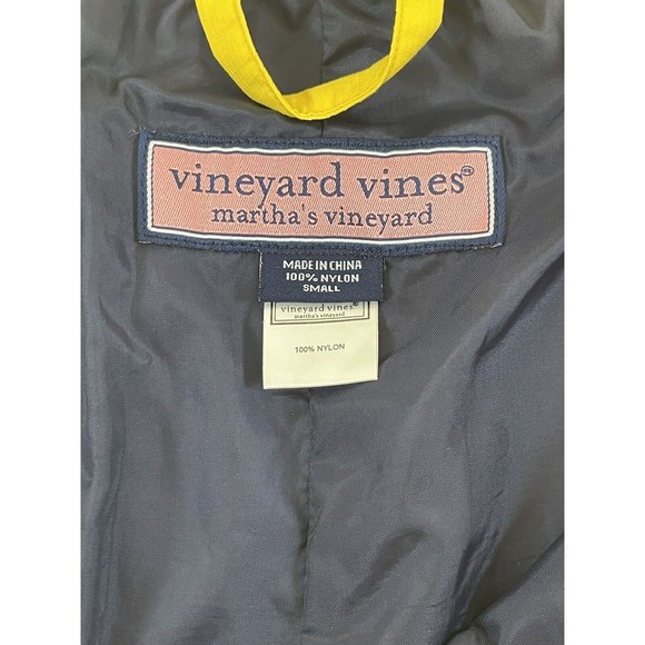 Vineyard Vines Ski Pants Mens S Yellow Belted Snowboard Rain Pockets Zipped Legs - Picture 4 of 8